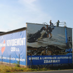 Výroba billboardu Kovodemont