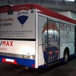 reklamní celopolep autobusu REMAX